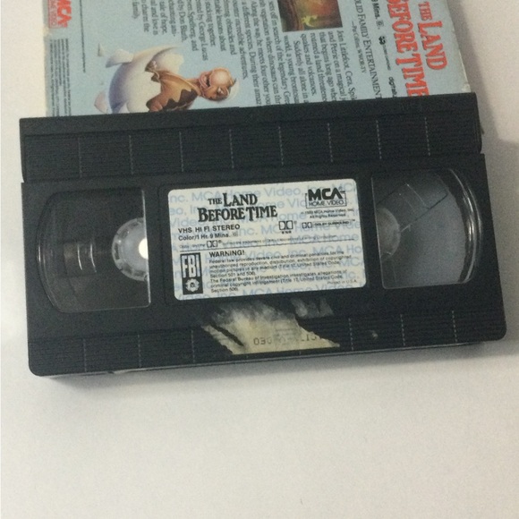 The Land Before Time Pre-Owned VHS Tape - Picture 5 of 7